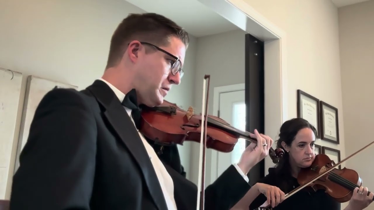 Air on the G String (Bach) Violin Duet | Play Violin Channel