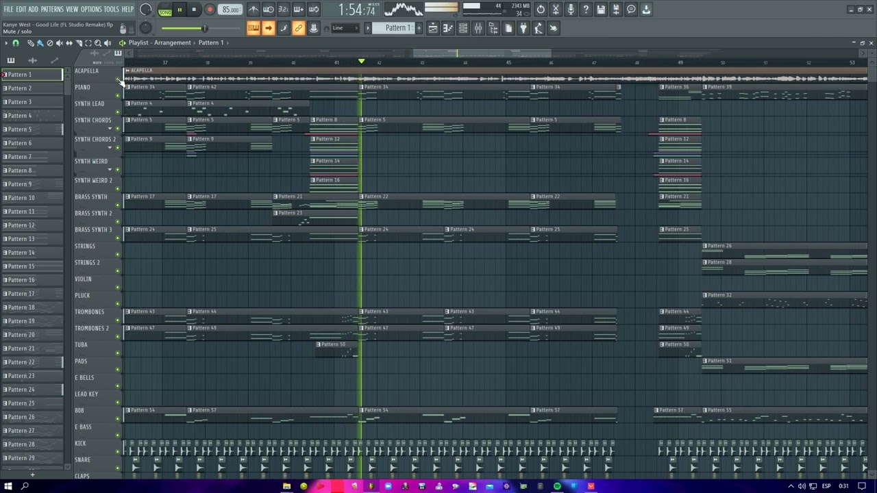 Kanye West - Good Life (FL Studio Remake)