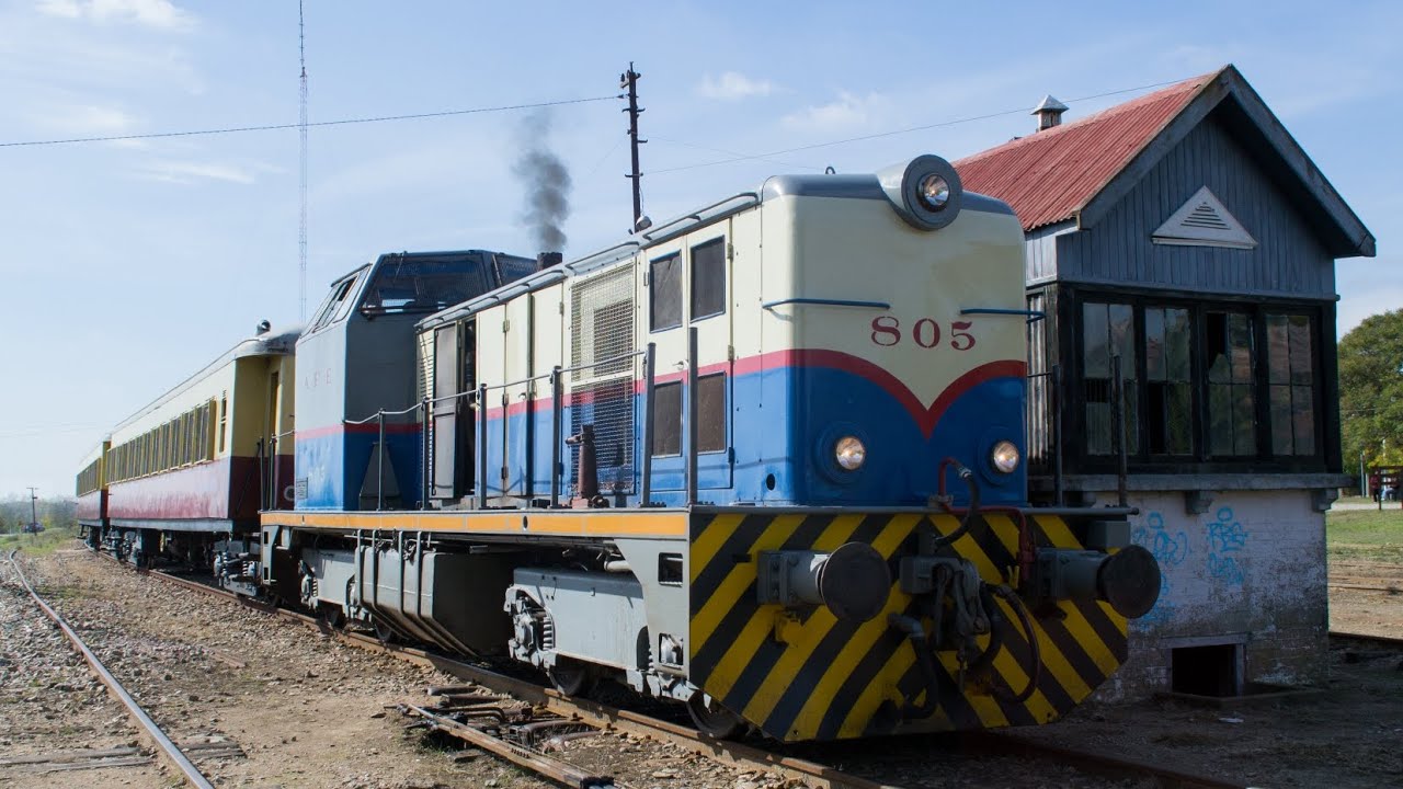 Tren de pasajeros a Sudriers.