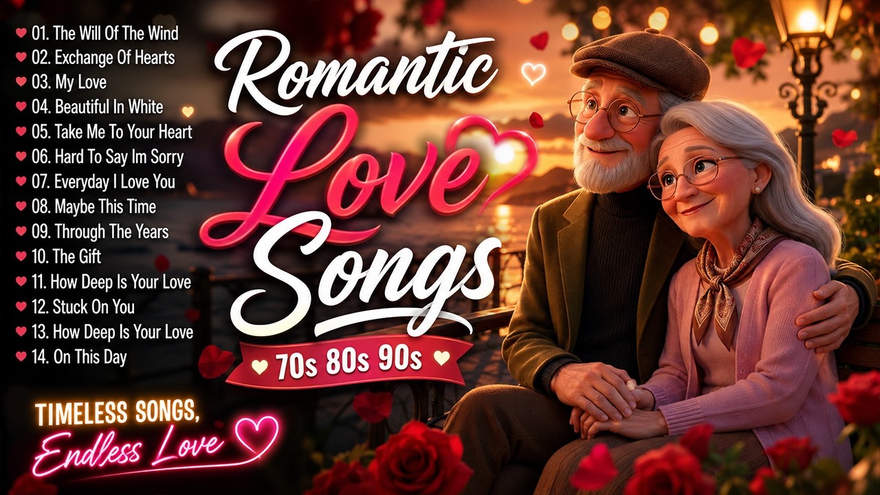 Classic Relaxing Love Songs 90s 💕 Back To The Golden Days Non-Stop Playlist ❤️