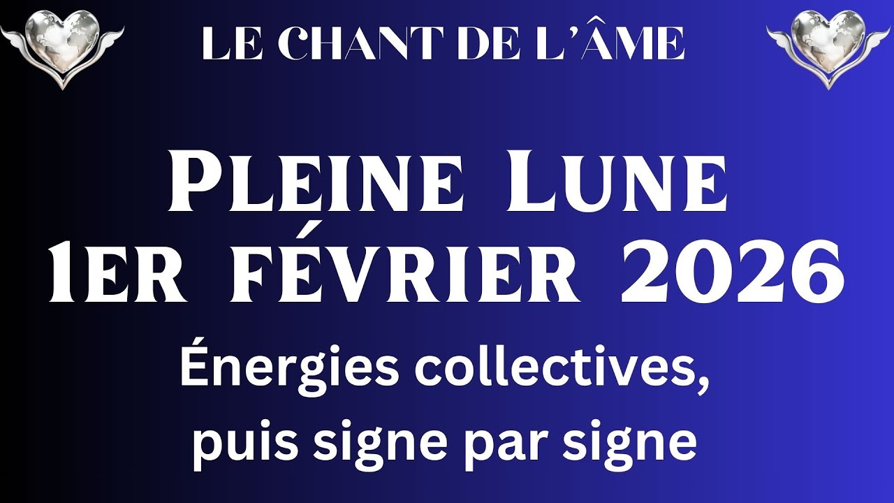 🌕 PLEINE LUNE ~1er février 2026 ~Message collectif, puis signe par signe (marqueurs en description)