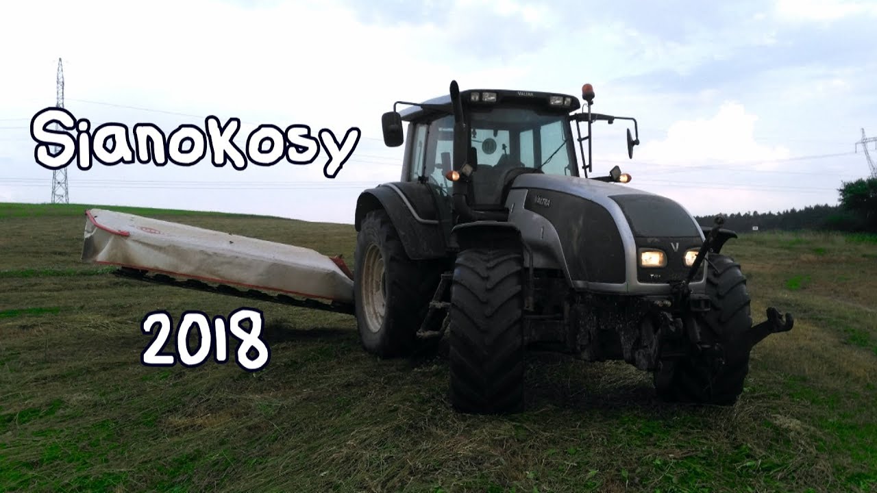Z kamerą na głowie #6 Sianokosy 2018 ~Valtra T151 & Kuhn GMD 310~