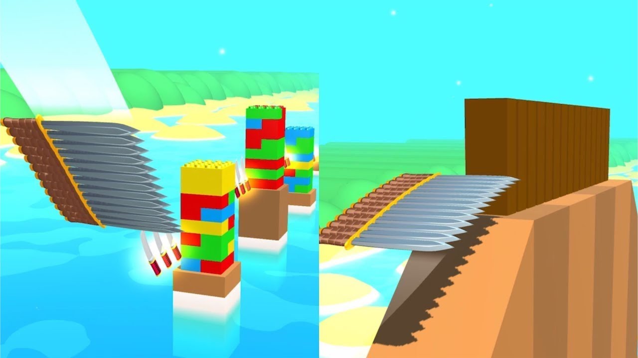Flying Cut - Very Satisfying And Relaxing ASMR Game