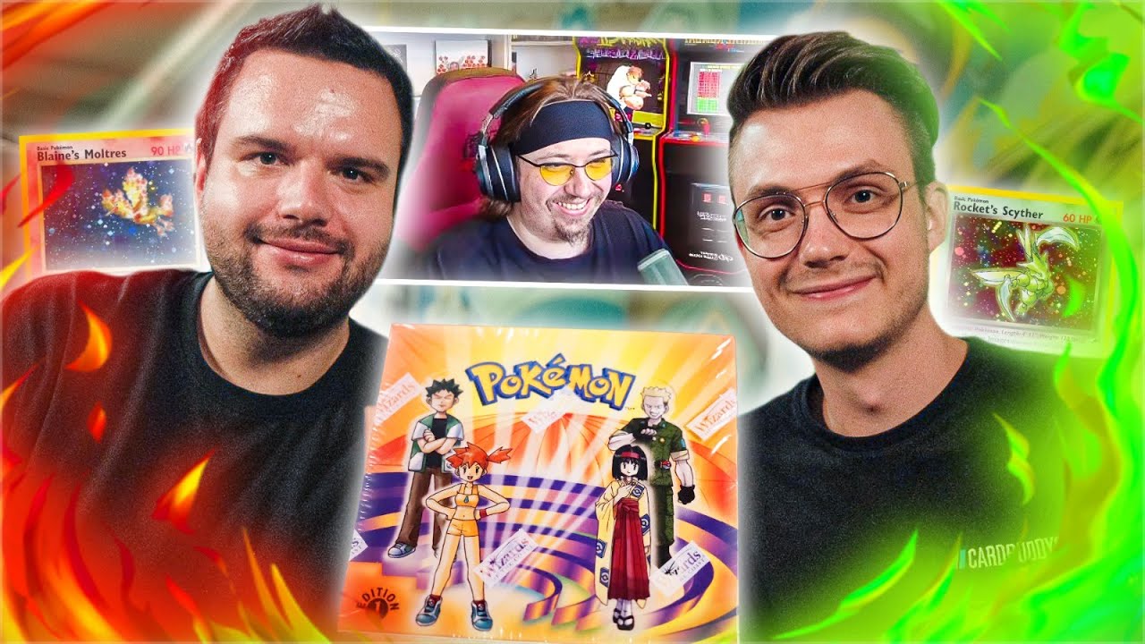 WIR HABEN WIRKLICH EINE ERROR BOX! - Pokemon 1st Edition GYM HEROES Boxbreak mit @Dhalucard  😁