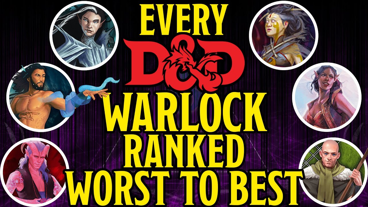 Ranked! Worst to Best Warlock in Dungeons and Dragons 5e