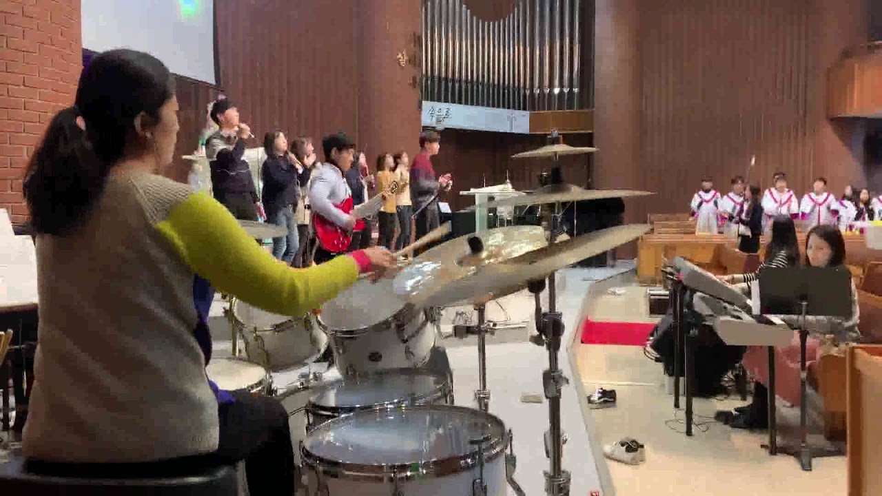 [드럼 영상] 기쁘다 구주 오셨네 drum cover