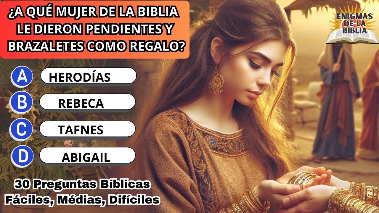 30 Preguntas Bíblicas que Pondrán a Prueba tu FE y tu Conocimiento