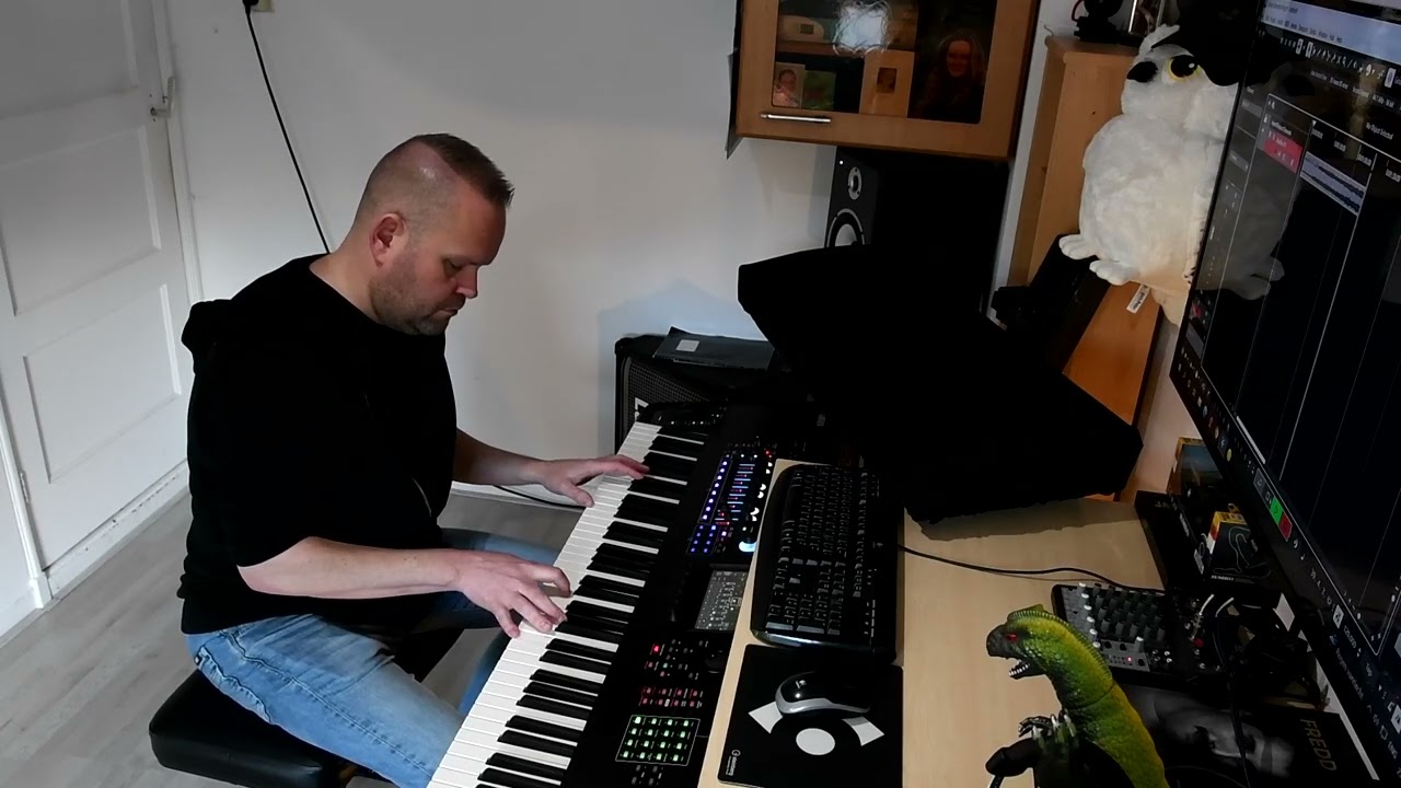 Yamaha Montage M Aurora Borealis Eternal tears of sorrow cover.