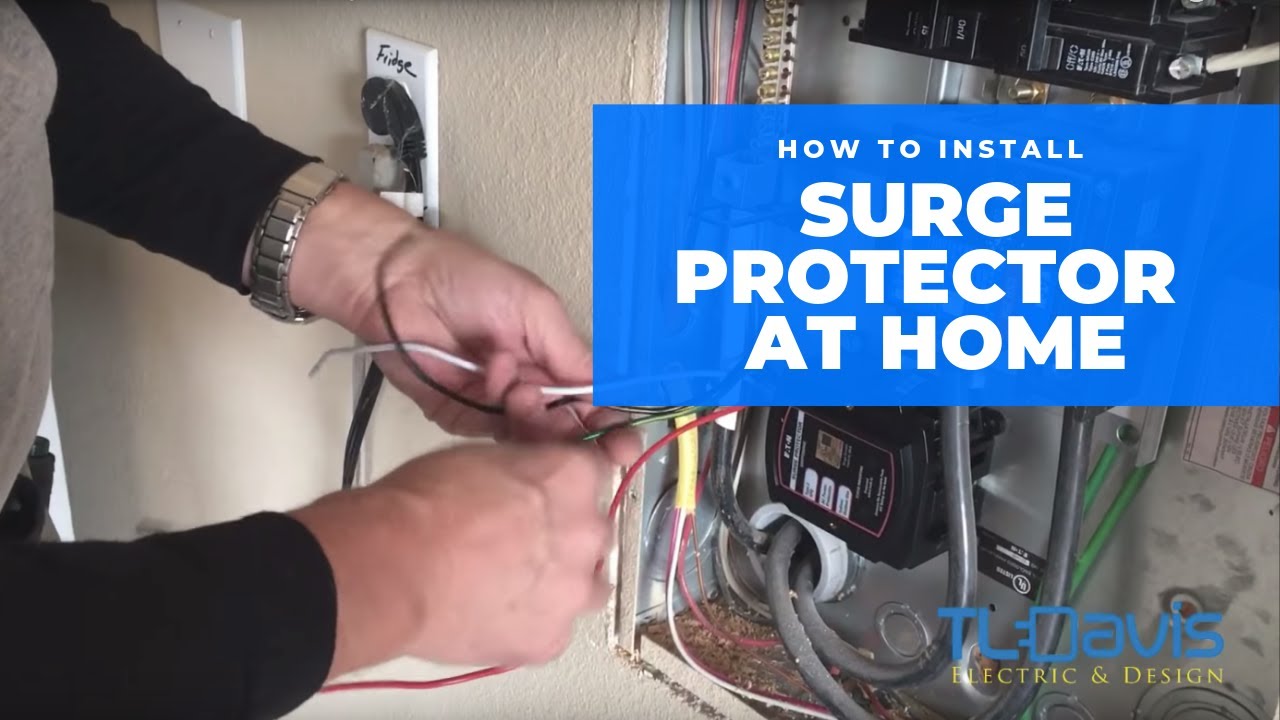 How To Install A Whole House Surge Protector | TL Davis Electric & Design