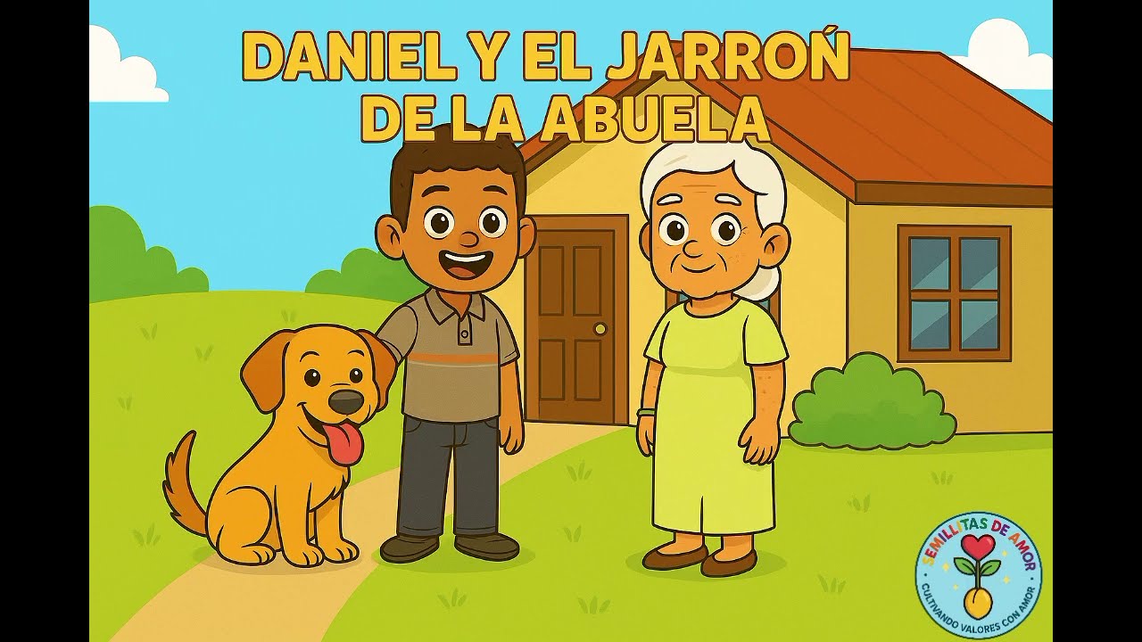 Daniel y el Jarrón de la Abuela | Cuento corto sobre responsabilidad 💙🌼