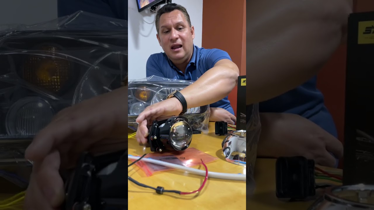 Retrofit Jetta lupas biled 3 pulgadas