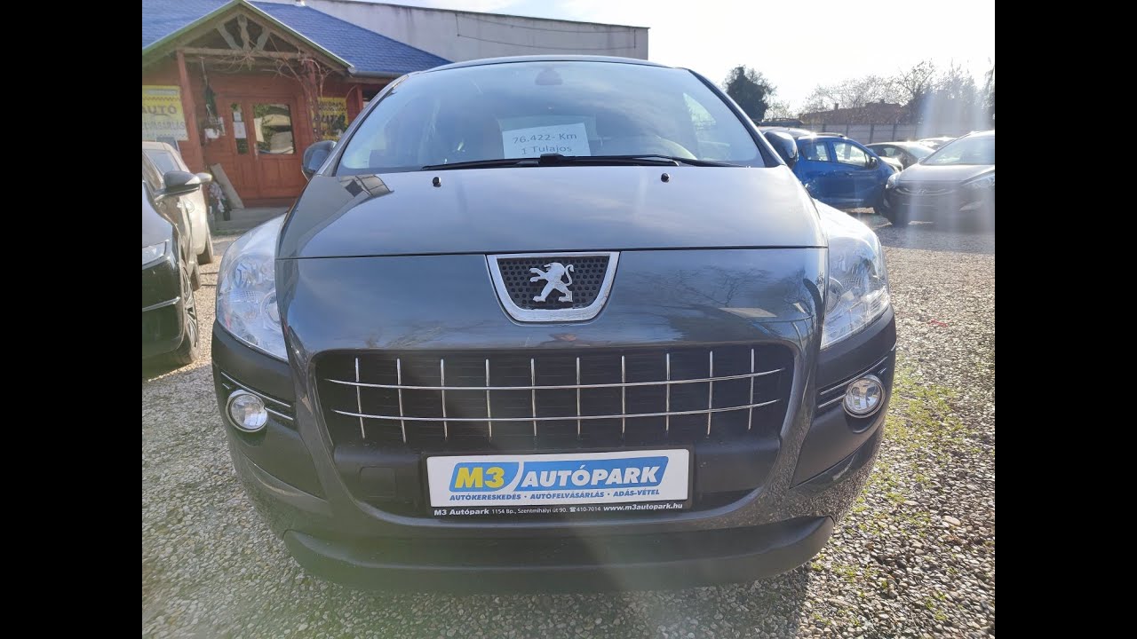 Peugeot 3008 1.6 Hdi Teszt - Bemutató - Eladó