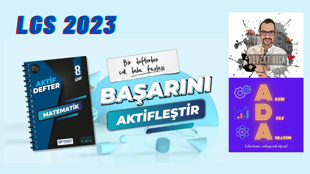 67) LGS Matematik - Eksenleri Kesen Doğru Grafikleri - Nevzat Hoca - 2023