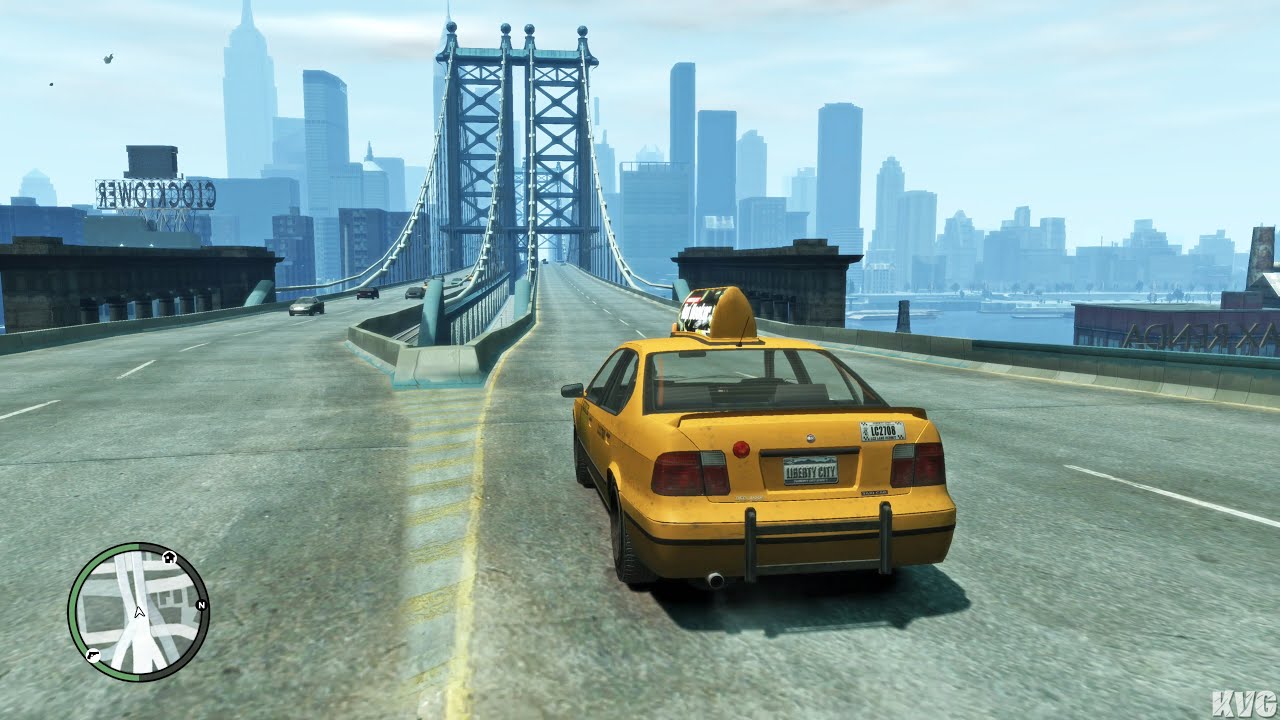 Grand Theft Auto 4 - Declasse Taxi (Merit) - Gameplay (PC UHD) [4K60FPS]