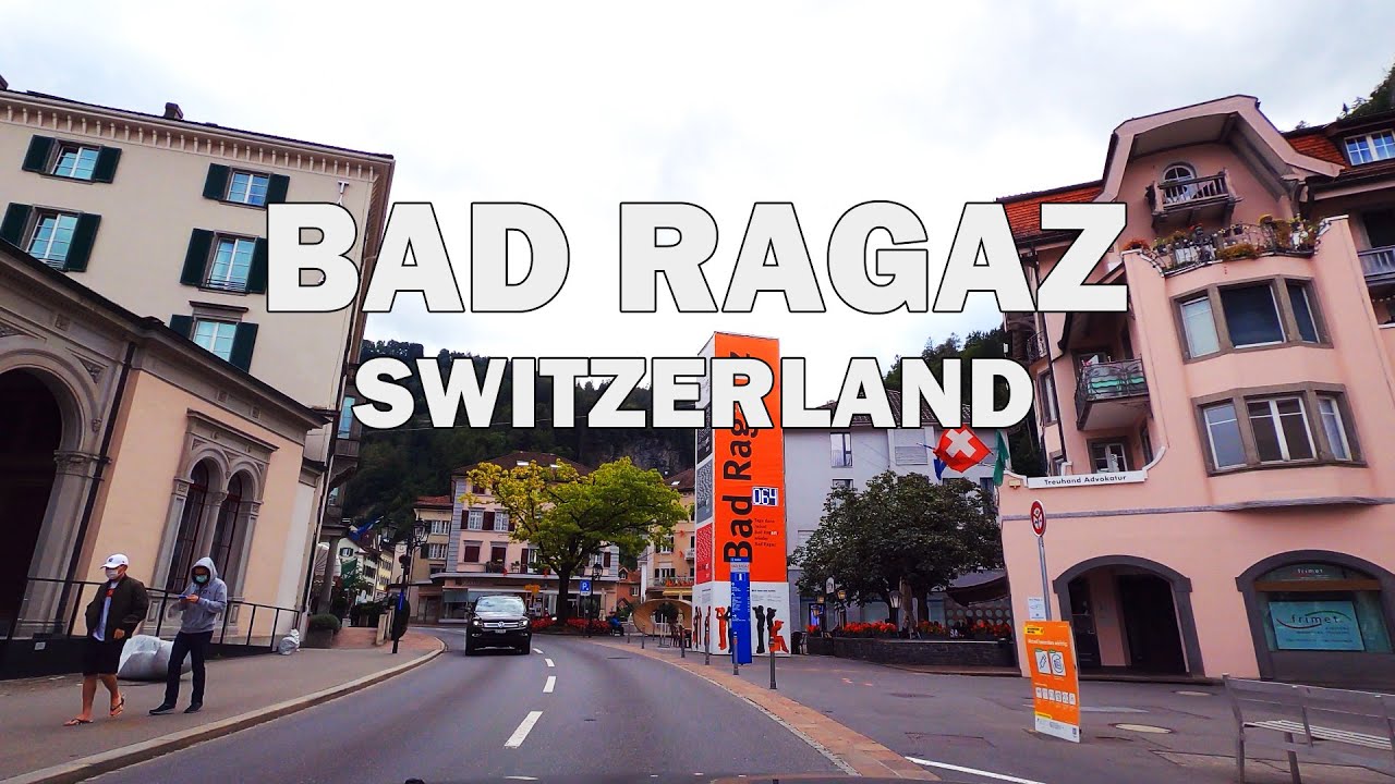 Bad Ragaz, Switzerland - Driving Tour 4K