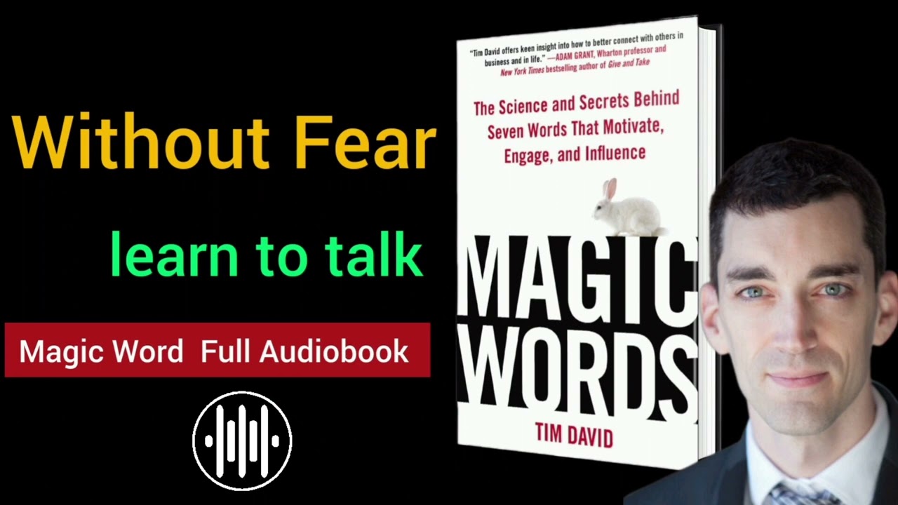 7 Magical Words Magic Words by Tim David Audiobook | Book Summary in English