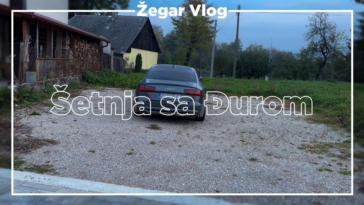 &Scaron;etnja kroz Žegar sa Đurom - 4K Vlog