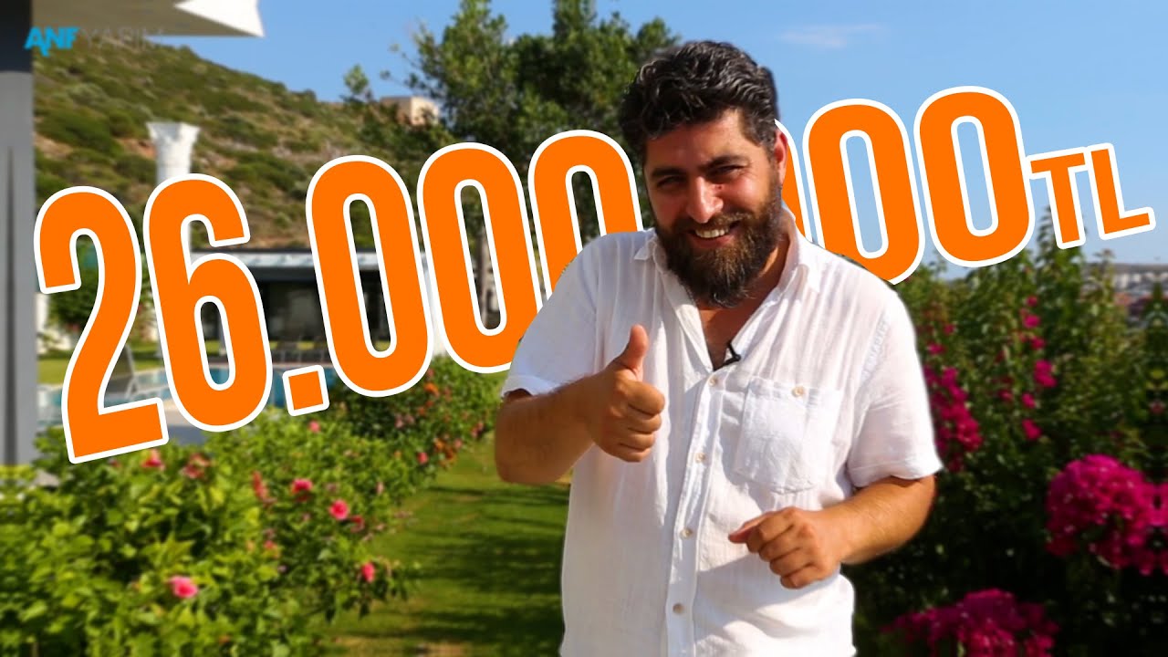 ÇEŞME'DE 72 METRE DENİZE CEPHELİ LÜKS BİR VİLLA GEZDİK!