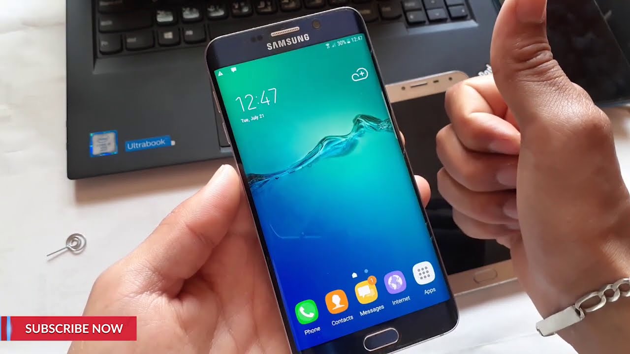 SAMSUNG S6 edge+ SM G928F Android 7 Frp Unlock/ Bypass Google Account.تخطي حساب قوقل  بعد فورمات