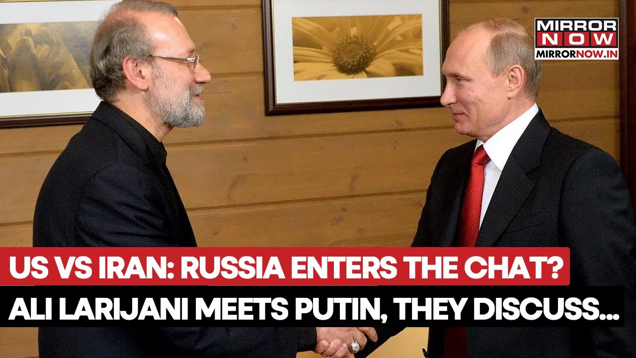 US Vs Iran: Russian President Putin Meets Iran's Ali Larijani As Trump's Threats Intensify| Watch
