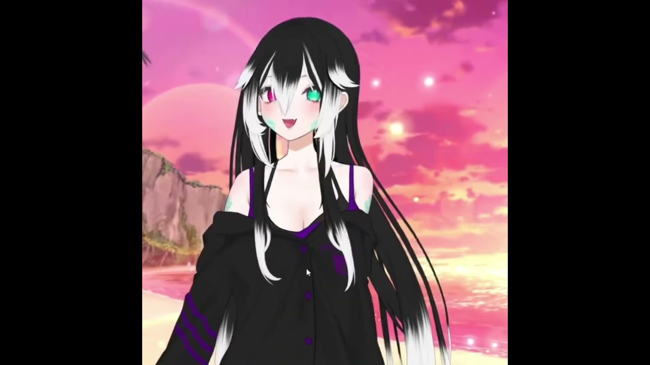 My new model- the senmaku customizable model #vtuber #vtubers  #vtuberclips #modelreveal #envtuber