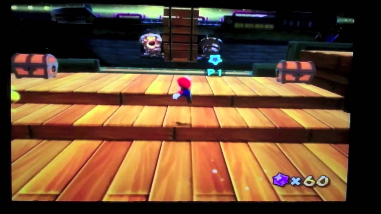 Super Mario Galaxy Walkthrough space junk galaxy star 2