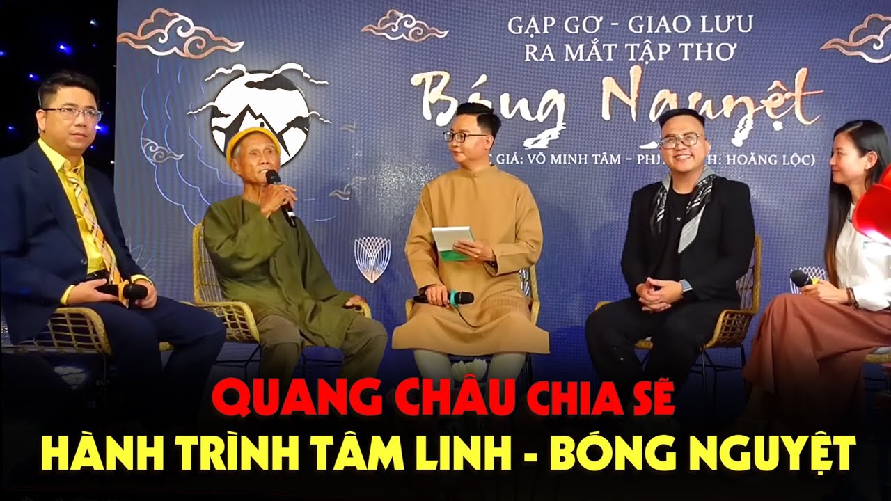 Quang Ch&acirc;u l&ecirc;n Tivi chia sẻ h&agrave;nh tr&igrave;nh T&acirc;m Linh 8 năm Đi T&igrave;m Huyền B&iacute;
