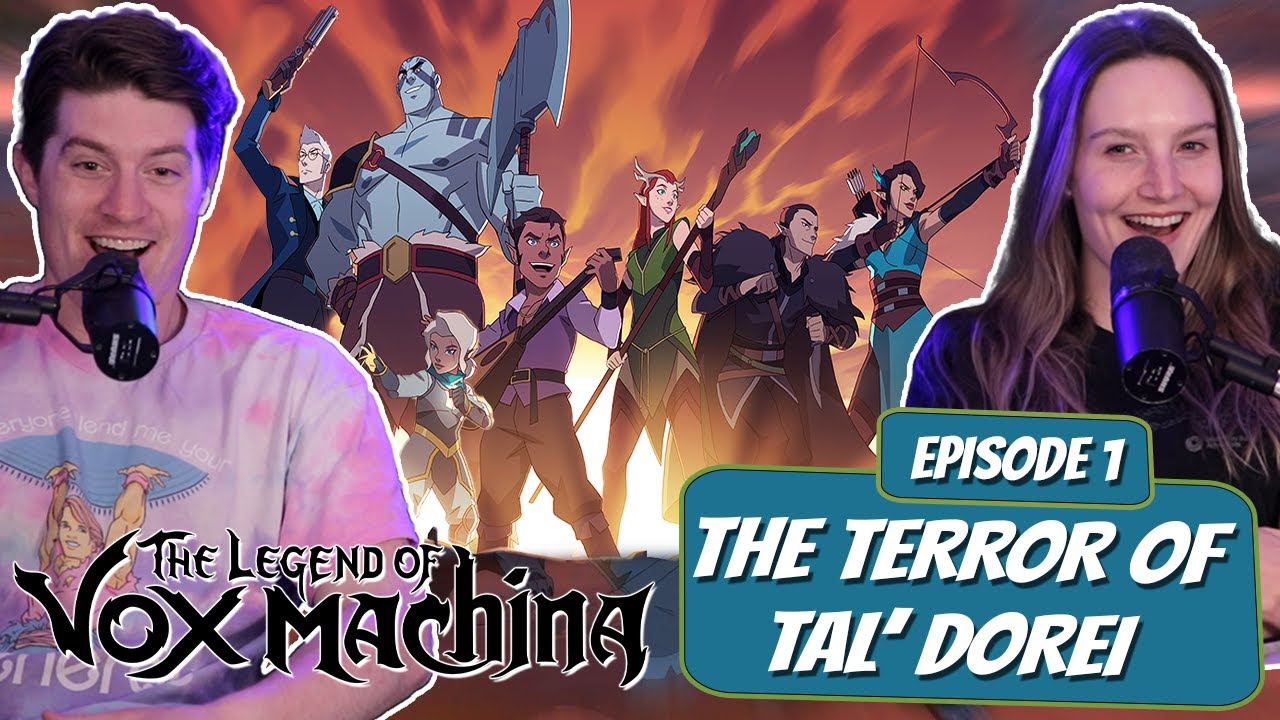 THE LEGEND BEGINS! | Vox Machina Season 1 Married Reaction | Ep 1x1, 