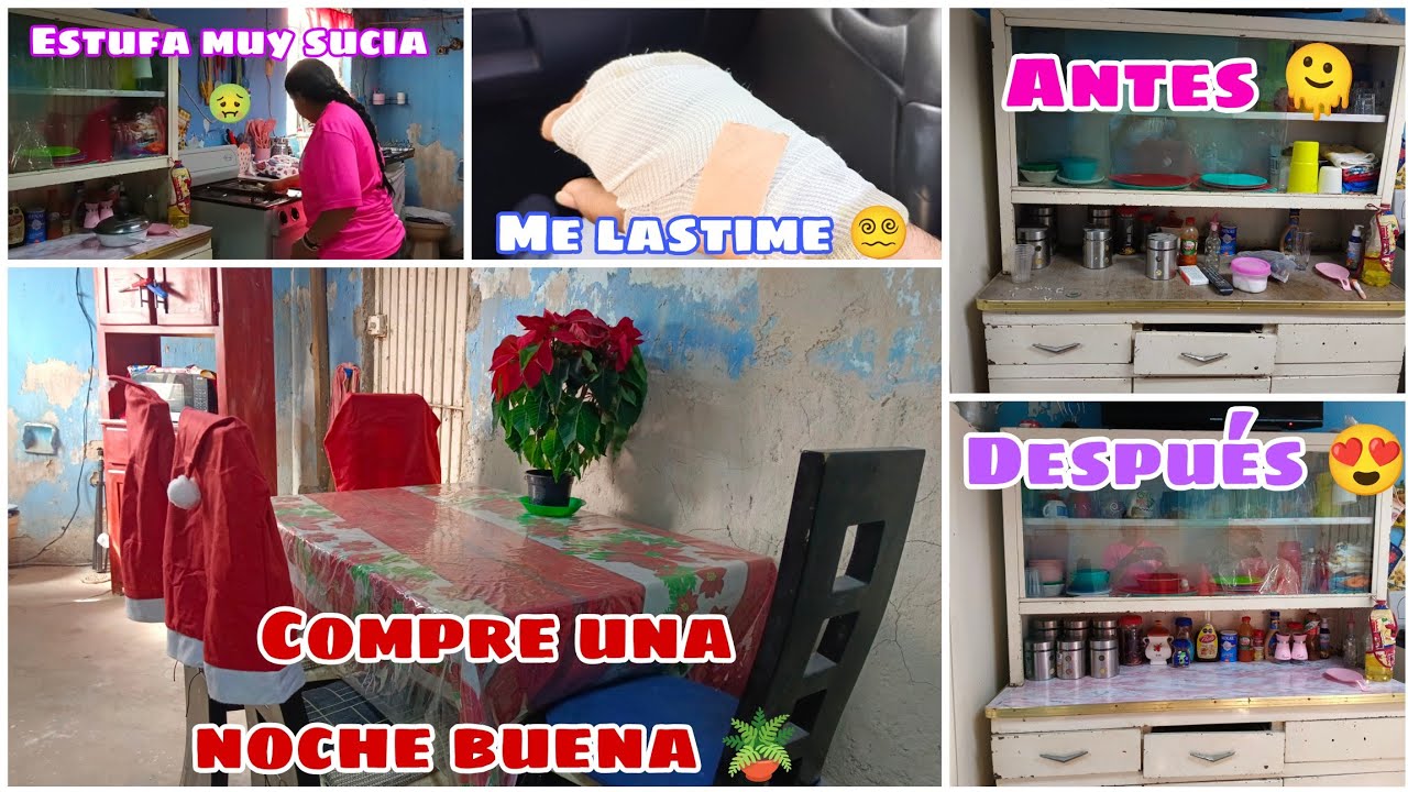 ME LASTIME 😖 UNA MANO ✋️// MEJORAS ✅️ EN MI COCINA ✨️// LIMPIEZA EXTREMA DE LA ESTUFA 🫧
