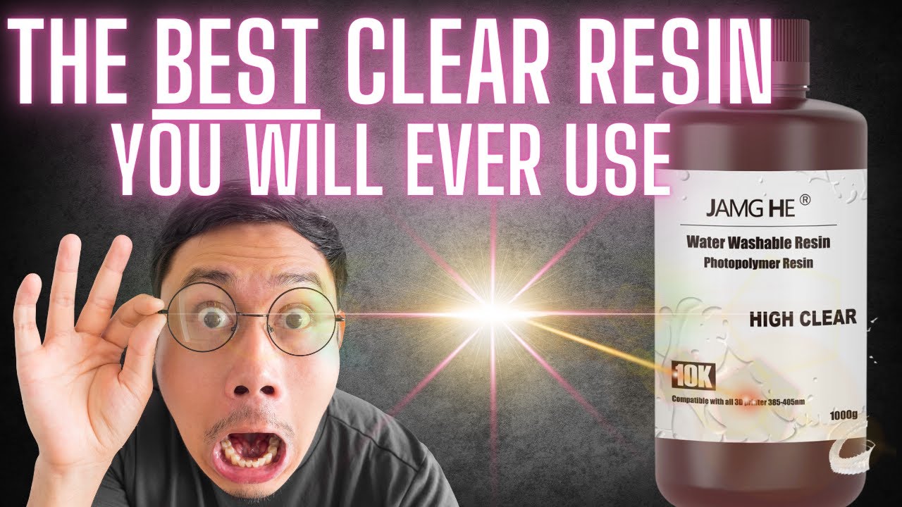 Glass Like Clear Resin JamgHe High Clear , You Won't Believe Your Eyes