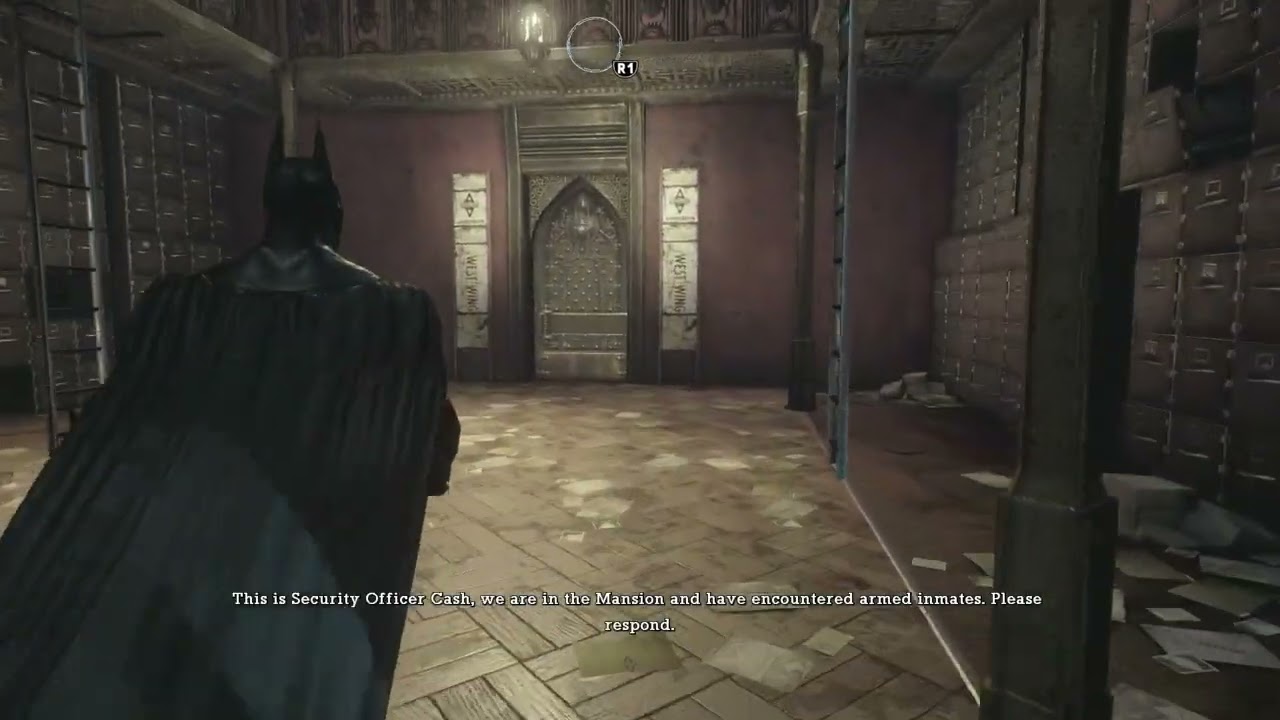 Batman: walking in circles