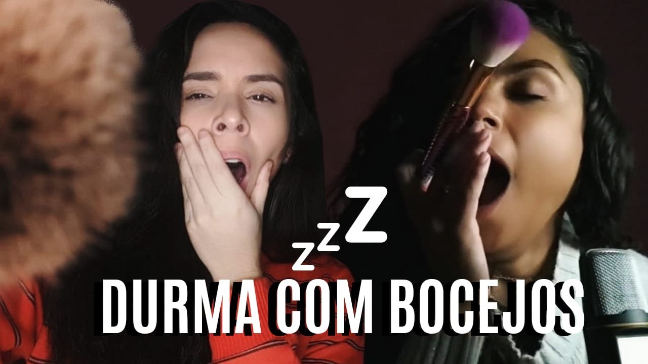 ASMR em Camadas *BOCEJOS, SONS DE BOCA E PINCEL NA TELA* collab. Raio de Luar ASMR