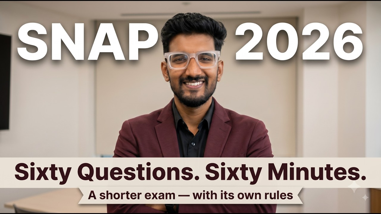 SNAP 2026 Explained | Why It's Nothing Like CAT