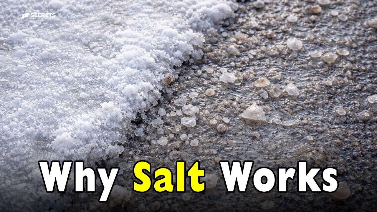 Why Salt Melts Ice Even When It&rsquo;s Freezing Cold