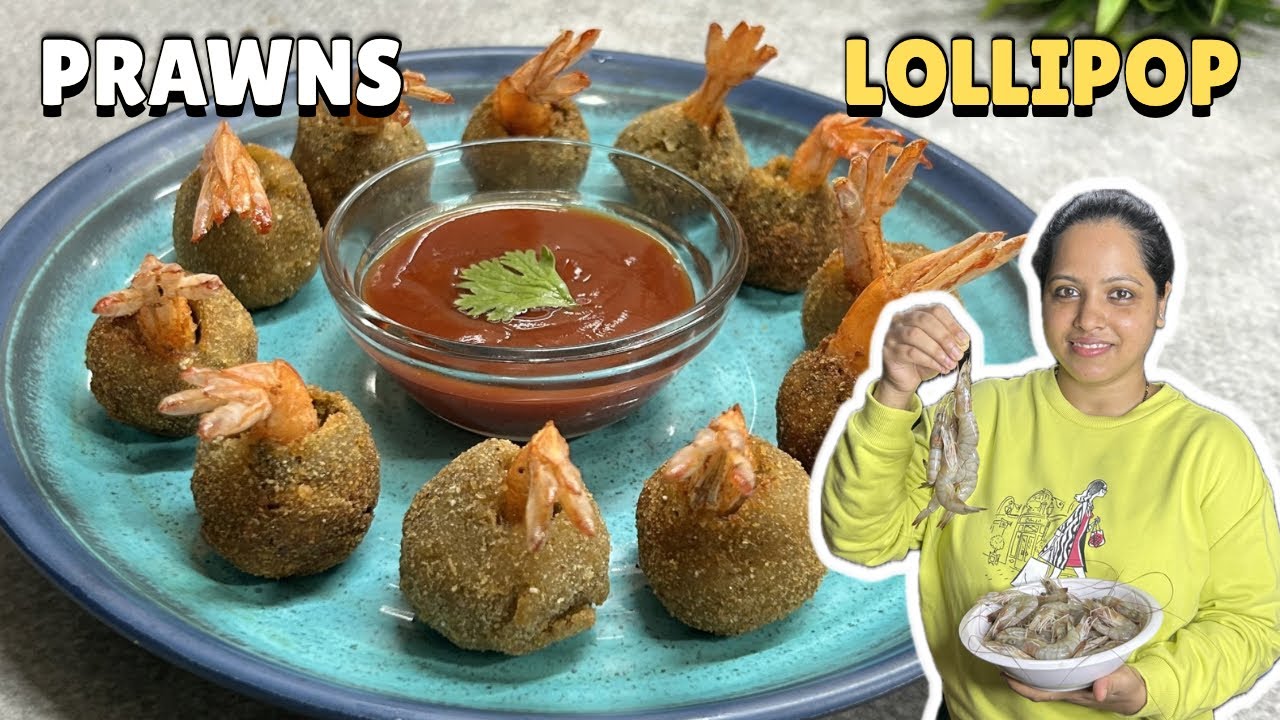 Goan Prawn 🍤 Lollipop l Crispy & Juicy Shrimp 🦐 Appetizer l Easy Seafood Starter @GoanSpiceHouse