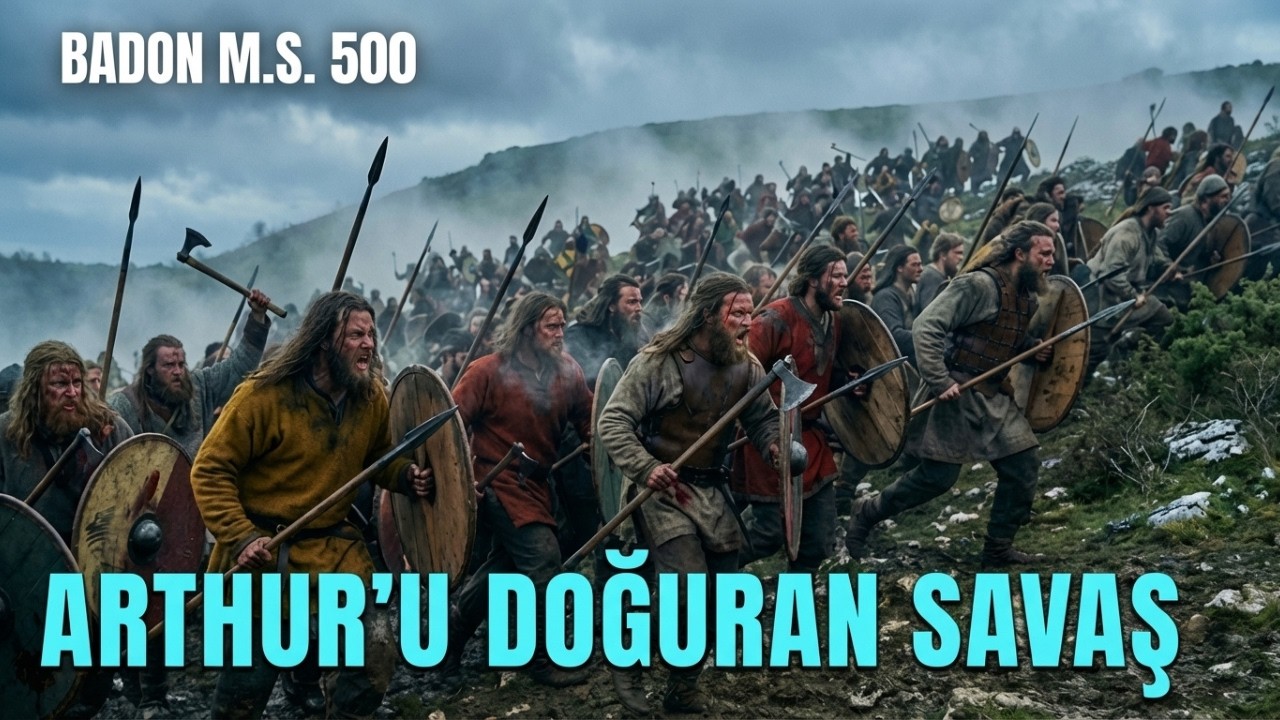 Badon Savaşı (MS 500): Saksonları Durduran Savaş | Kral Arthur’un Doğuşu
