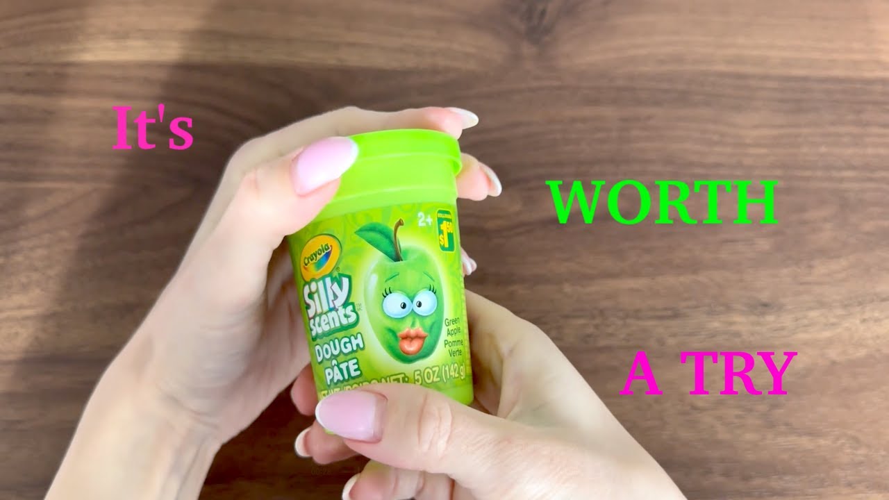 PLAYING WITH CRAYOLA SILLY SCENTS PLAYDOUGH| Wonderful smell | 4K