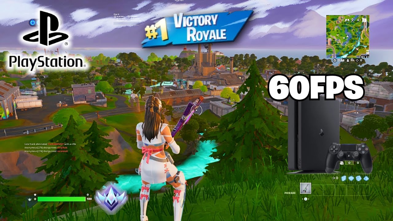 Fortnite Unreal Ranked Reload on PS4 | Controller Gameplay | 60 FPS