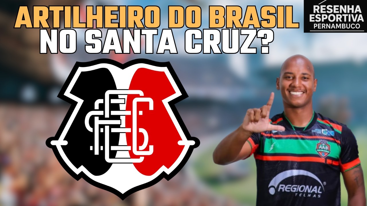 ARTILHEIRO DO BRASIL NO SANTA CRUZ?