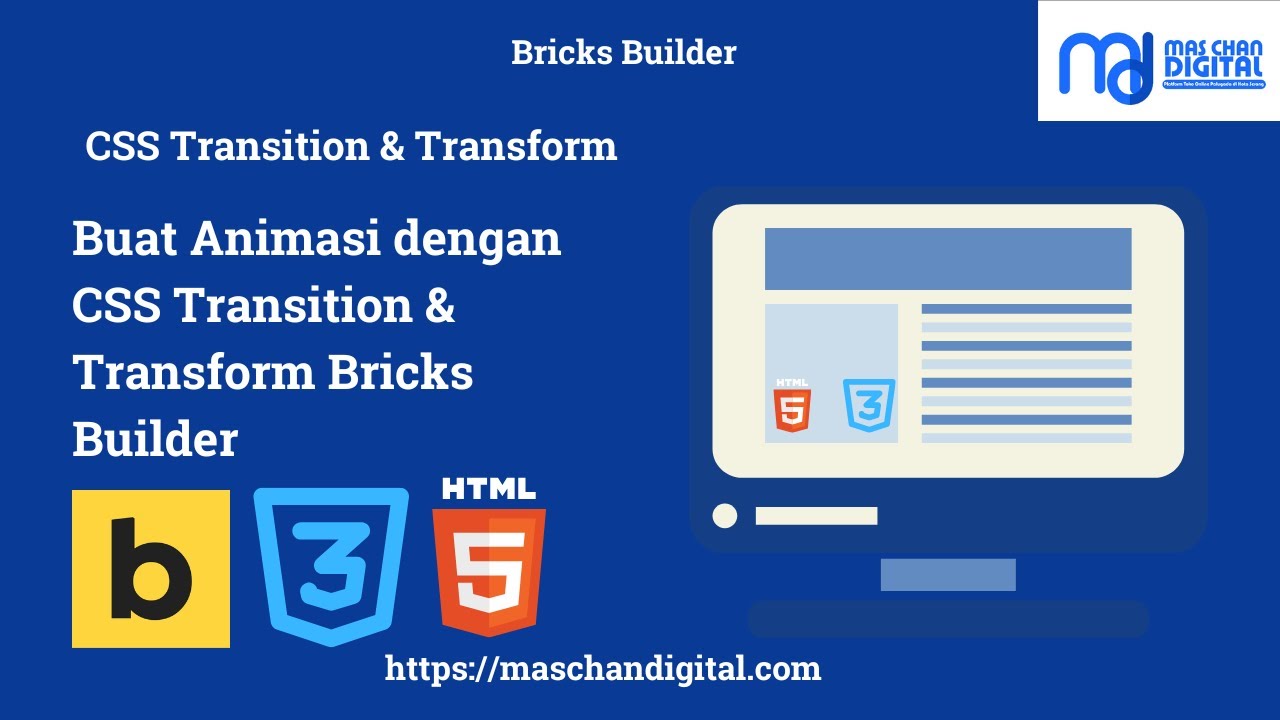 Animasi Keren dengan CSS Transition & Transform | Bricks Builder | WordPress CSS Tutorial