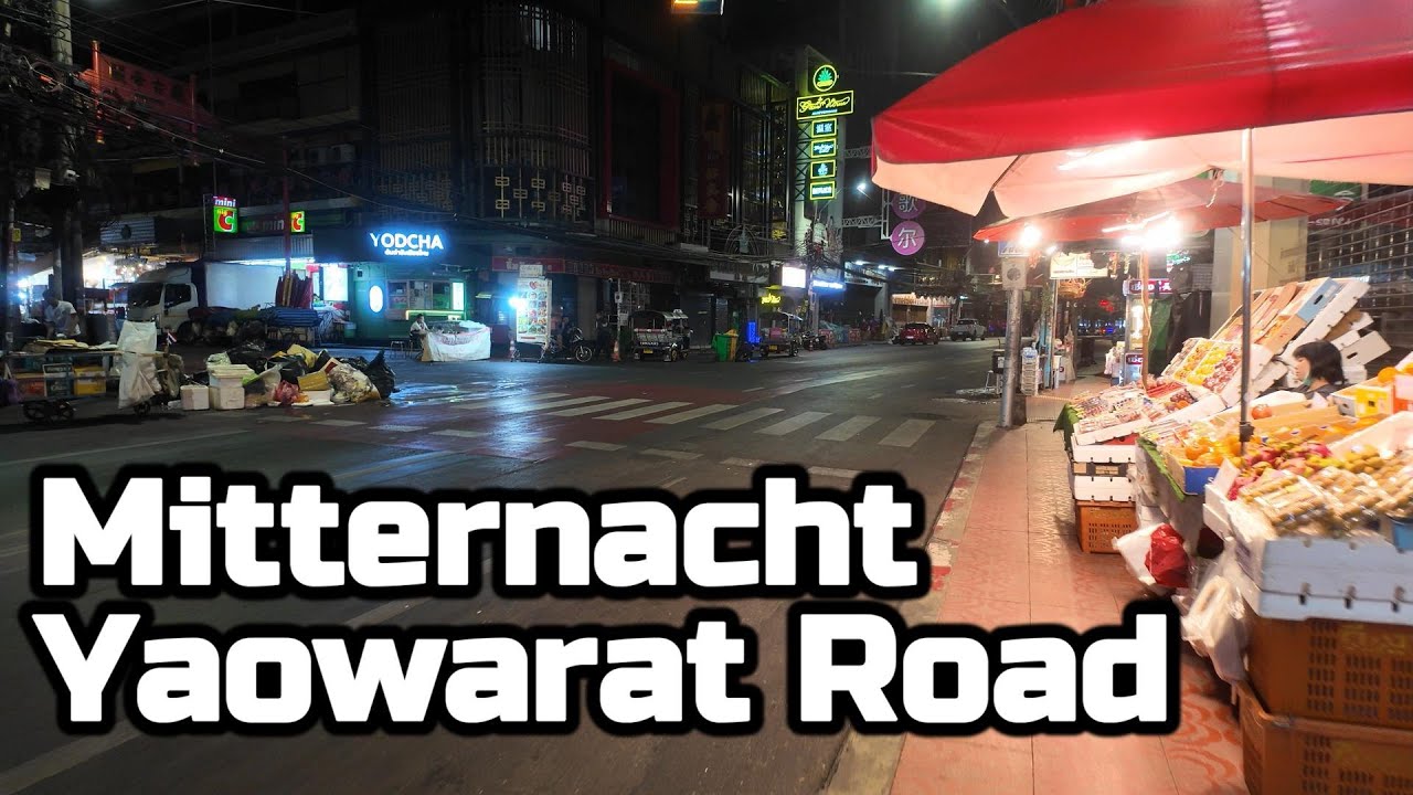 Bangkok Chinatown Yawarat Road wo ist das Bier ?
