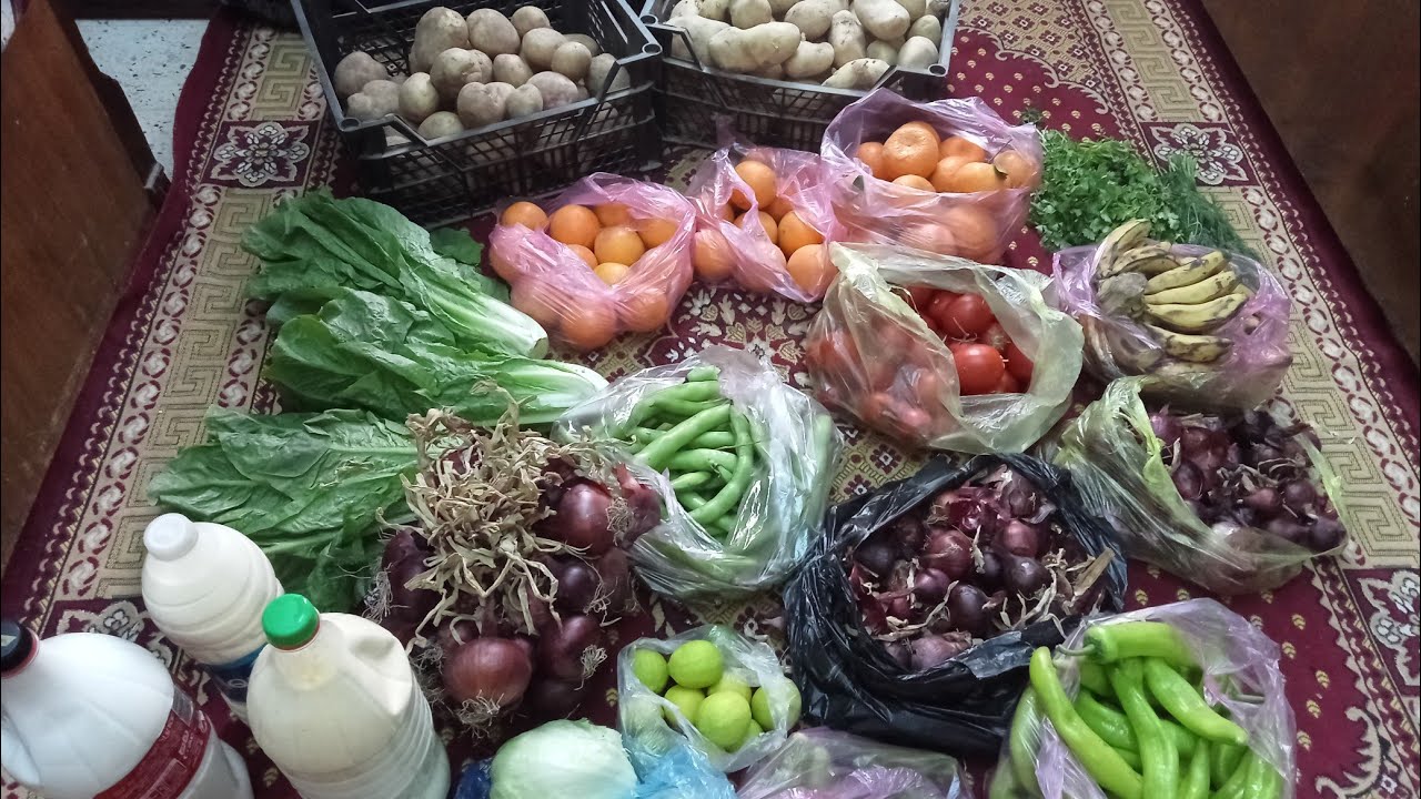 مشتريات الاسبوع الاسعار قبل رمضان الخضروات بانواعها الدواجن الفاكهه الالبان
