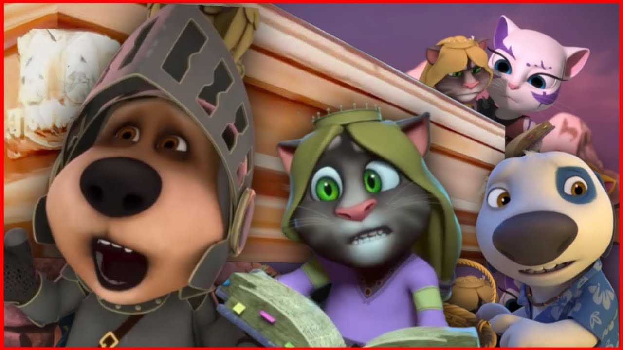 Talking Tom And Friends Halloween - Coffin Dance Song (COVER)