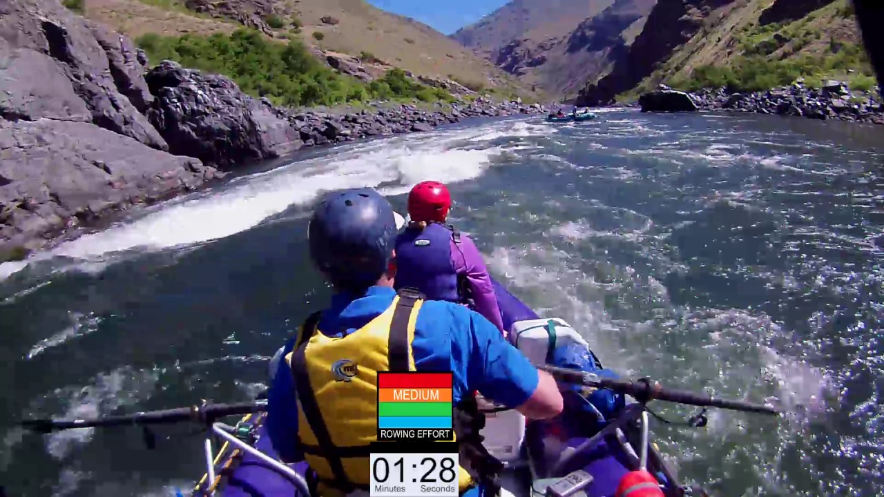 Hells Canyon Rowing Interval Workout