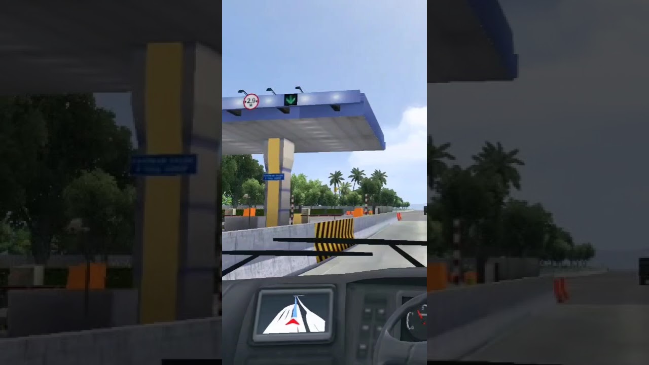 TRICK FOR FREE TOLL TAX FEE IN INDONESIAN BUS SIMULATOR GAME
