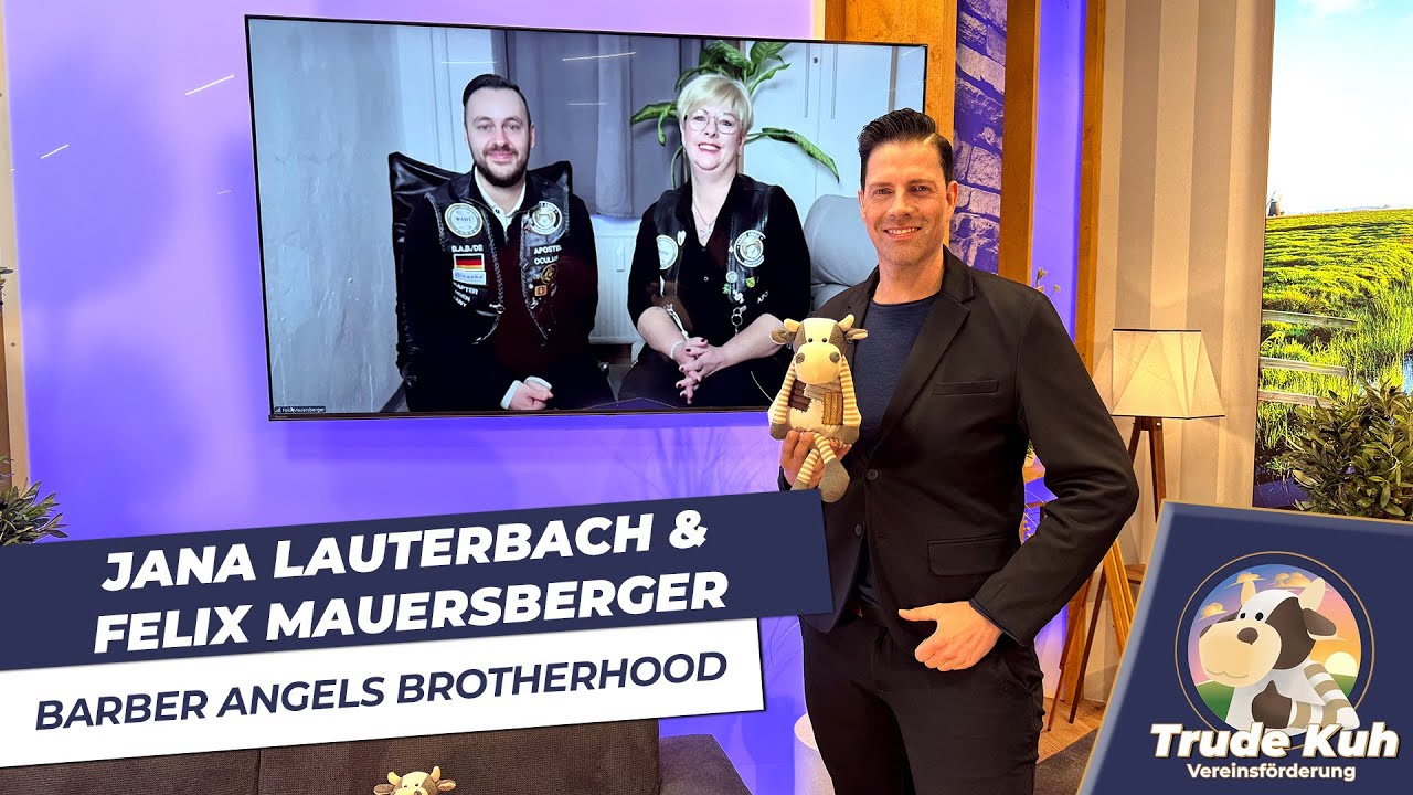 Jana Lauterbach und Felix Mauersberger von Barber Angels Brotherhood bei &bdquo;Trude Kuh&ldquo;