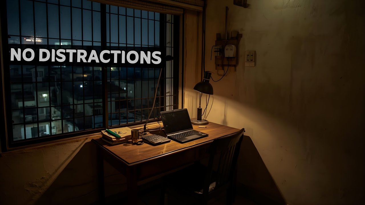 Focus Like a Mastermind | Old-School Vibes That Will Get Work Done.