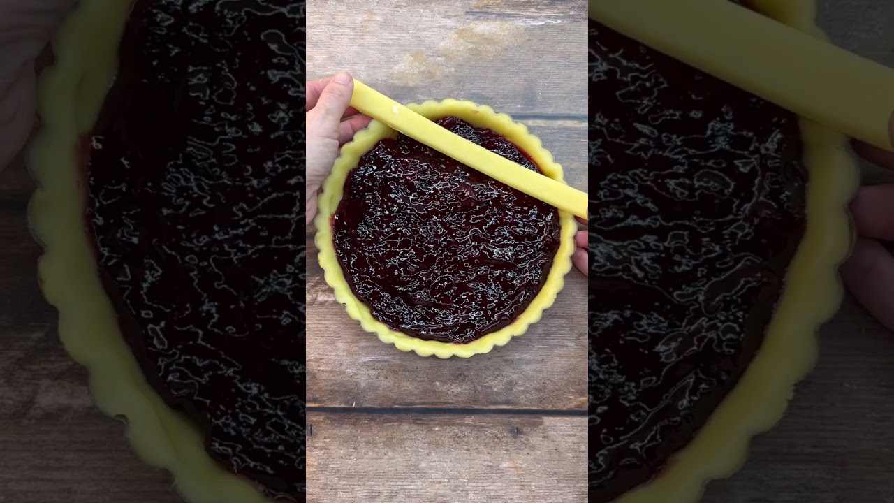 Intrecci di frolla #crostata #intreccidifrolla #pastafrolla #crostatafattaincasa #graziaintavola