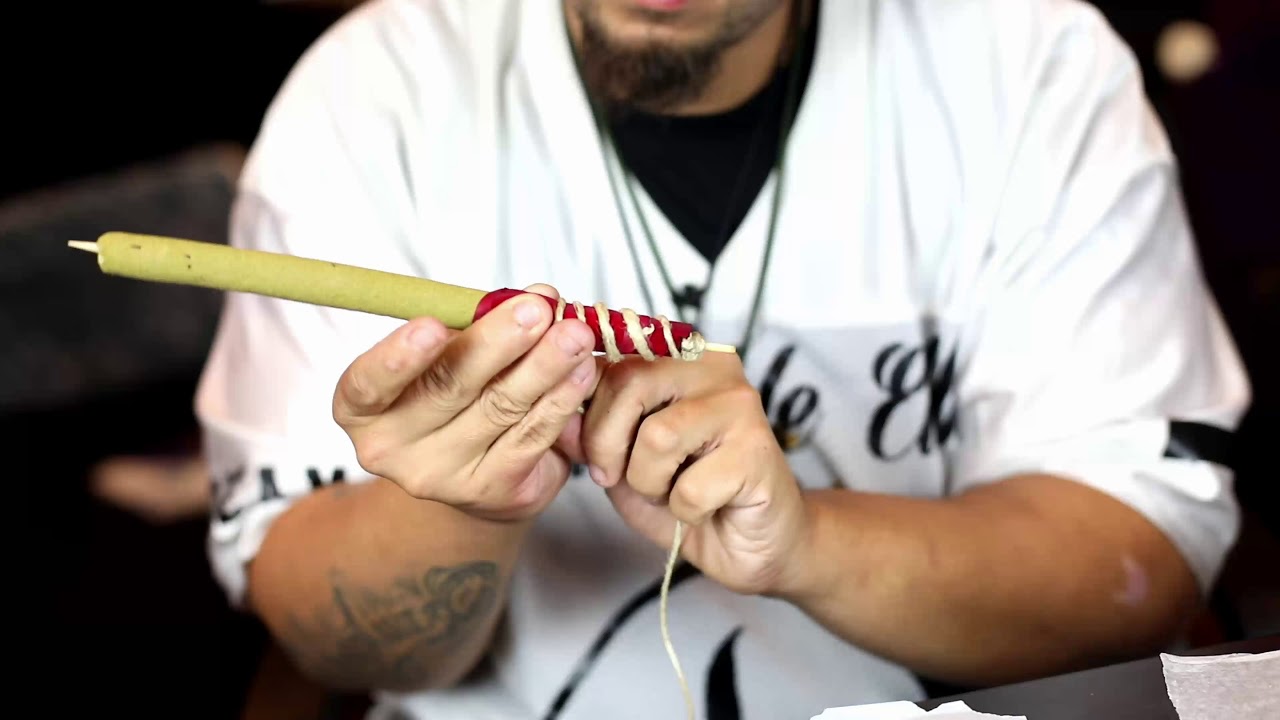 (BURNED FOR 8HOURS) How to roll a rose petal cannagar