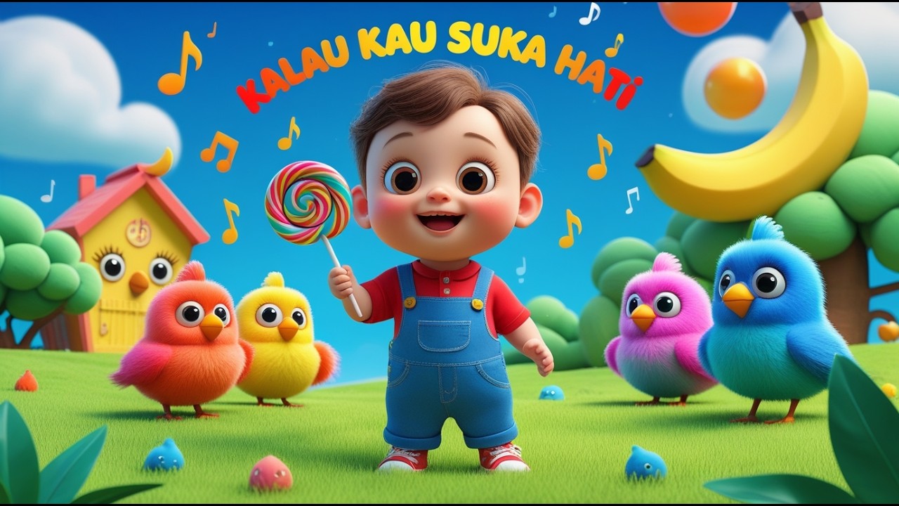 KALAU KAU SUKA HATI - KUMPULAN LAGU ANAK PAUD DAN TK – CERIA DAN EDUKATIF | BOE BOE
